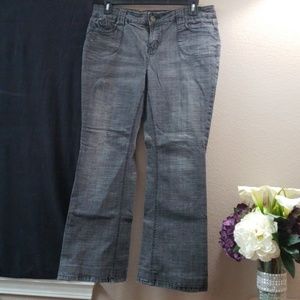 Hydraulic charcoal gray jeans